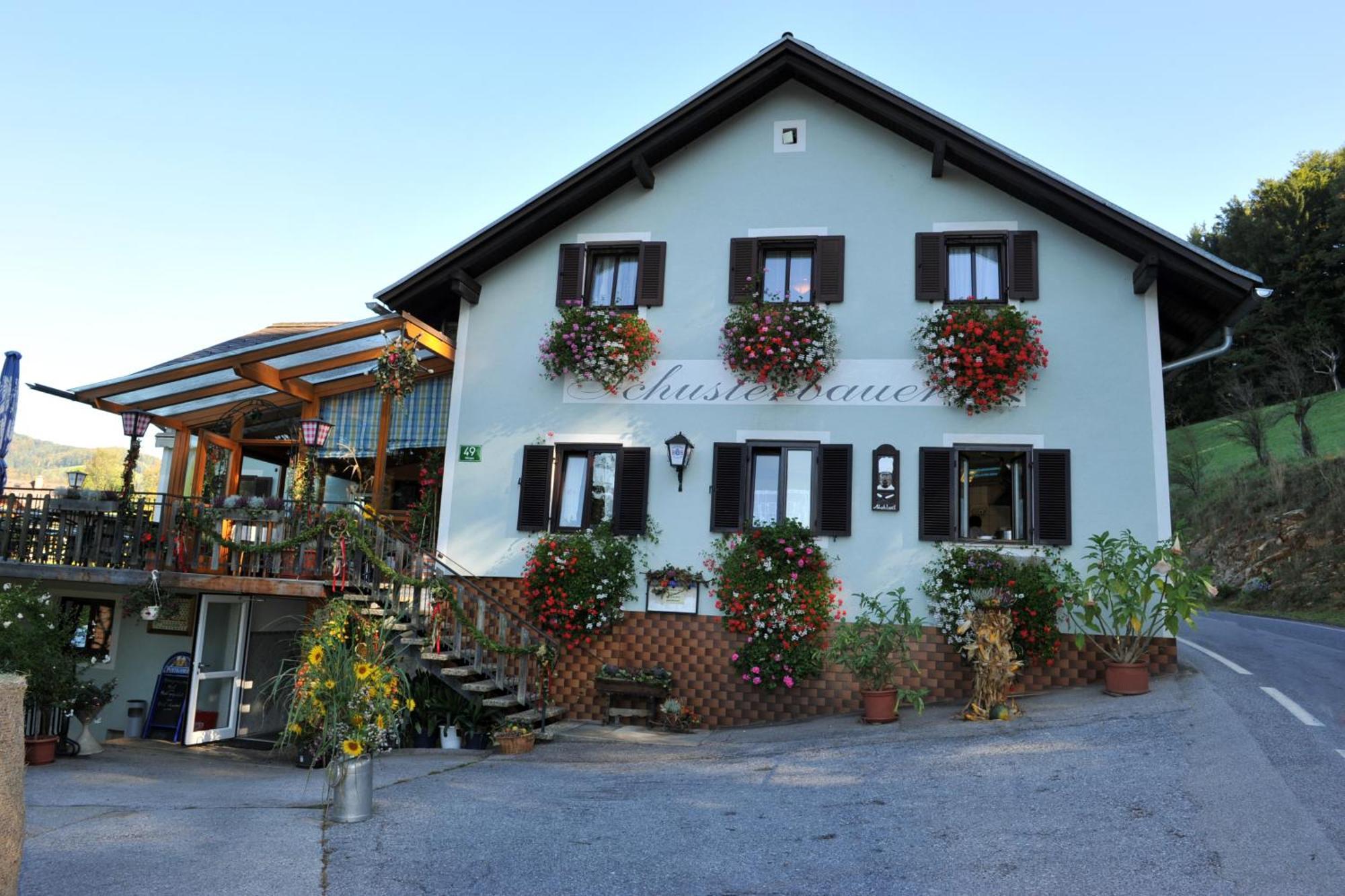 Gasthaus - Gaestehaus Schusterbauer Rein Exterior foto
